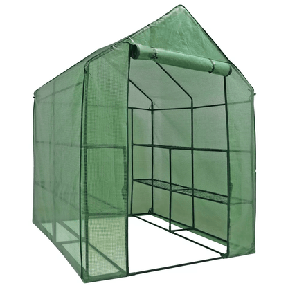 Portable Green House Outdoor With Shelves Tiers Walk In Greenhouse For Planter HeavyDuty Frame And  17