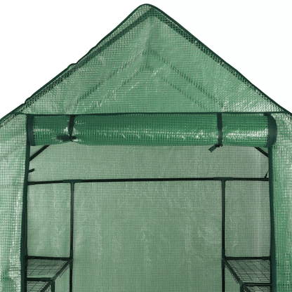 Portable Green House Outdoor With Shelves Tiers Walk In Greenhouse For Planter HeavyDuty Frame And  10