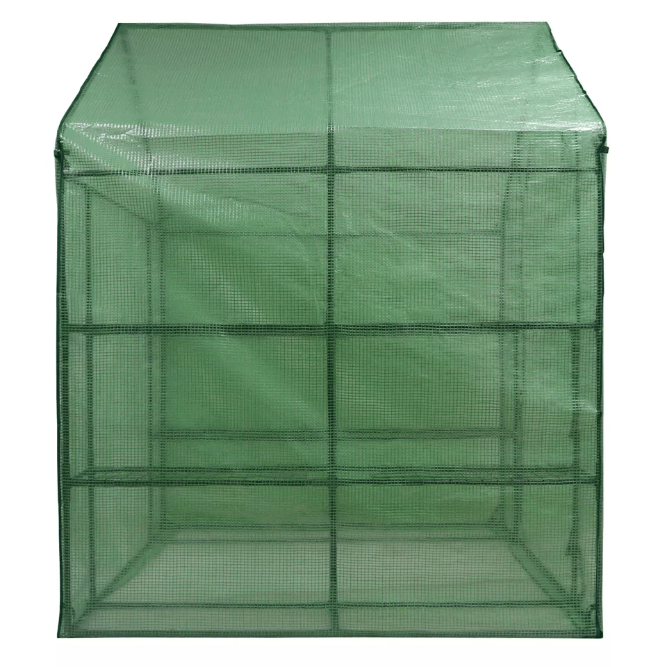 Portable Green House Outdoor With Shelves Tiers Walk In Greenhouse For Planter HeavyDuty Frame And  13