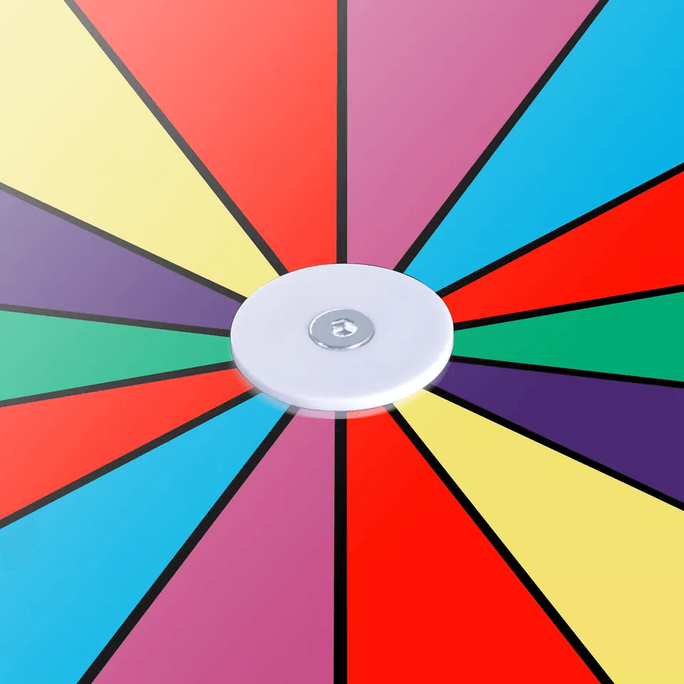 Durable Prize Wheel With Slots Color Spinning Wheel W Adjustable Tripod Floor Stand Perfect For Pro 9