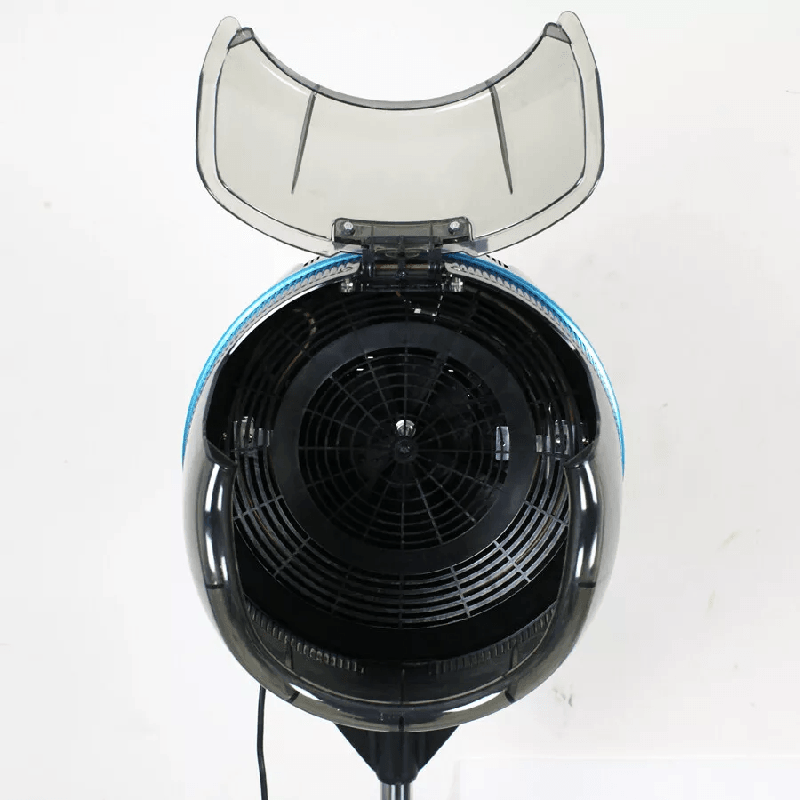 Professional Hooded Hair Dryer With Adjustable Stand  Wheels  1300W Bonnet Dryer For Salon  Home Us 6