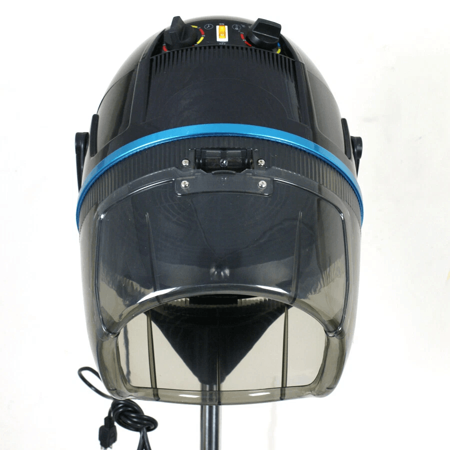 Professional Hooded Hair Dryer With Adjustable Stand  Wheels  1300W Bonnet Dryer For Salon  Home Us 7