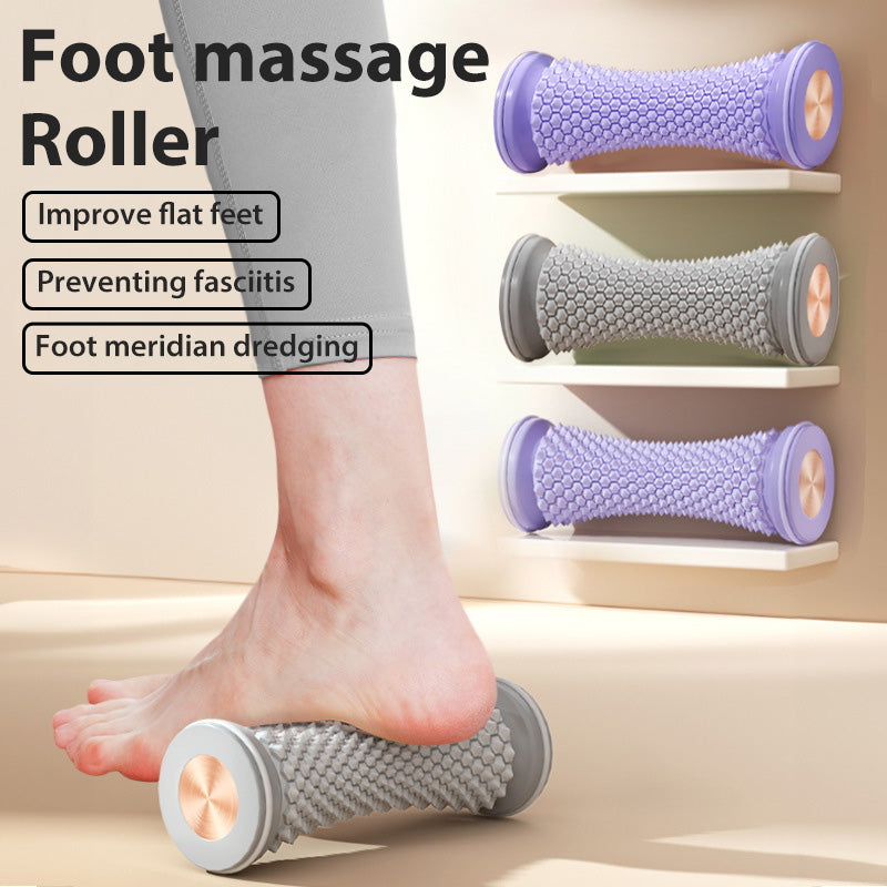 Foot Massager Roller Plantar Fascia  Leg Muscle Relaxation for Reflexology  Yoga Care