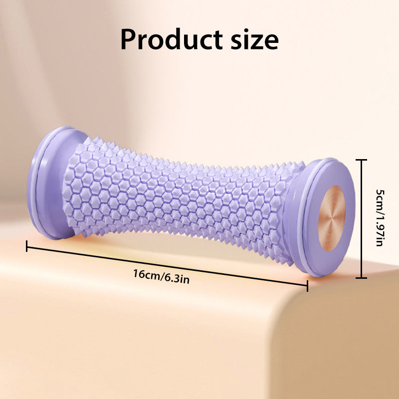 Foot Massager Roller Plantar Fascia  Leg Muscle Relaxation for Reflexology  Yoga Care