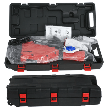 Powerful Electric Demolition Jack Hammer Heavy Duty Concrete Breaker Kit With Case  Gloves For Cons 4