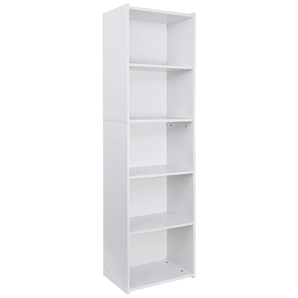 Modern Wood Cube Bookcase SpaceSaving Bookshelf  Display Shelf For Home Or Office 0
