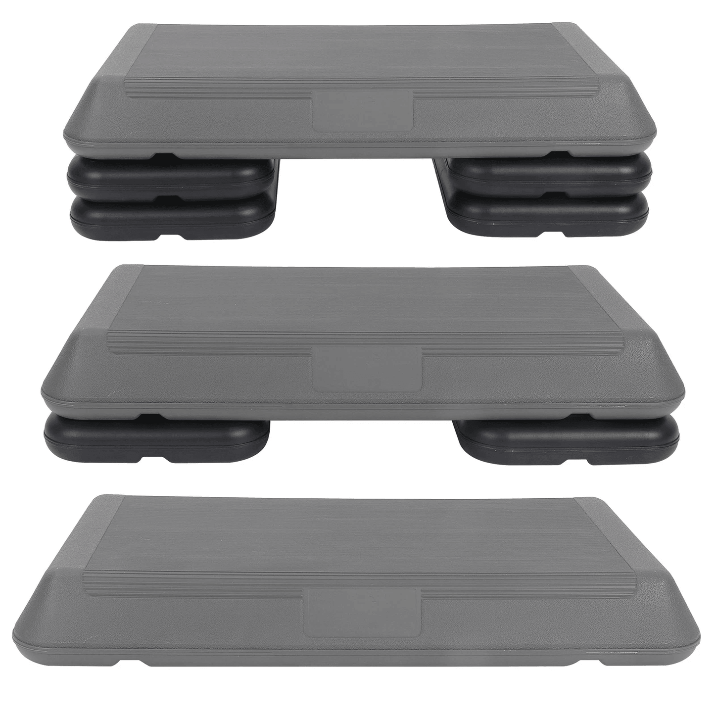 28 Aerobic Step Platform Trainer  Adjustable Exercise Stepper With NonSlip Surface  3 Height Levels 1