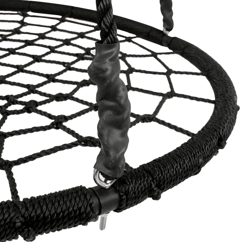 Extra Large Spider Web Saucer Swing Tree Swing Set With Adjustable Hanging Rope For Kids Backyard P 13