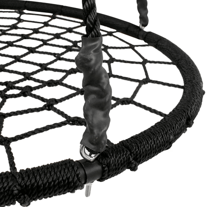 Extra Large Spider Web Saucer Swing Tree Swing Set With Adjustable Hanging Rope For Kids Backyard P 13