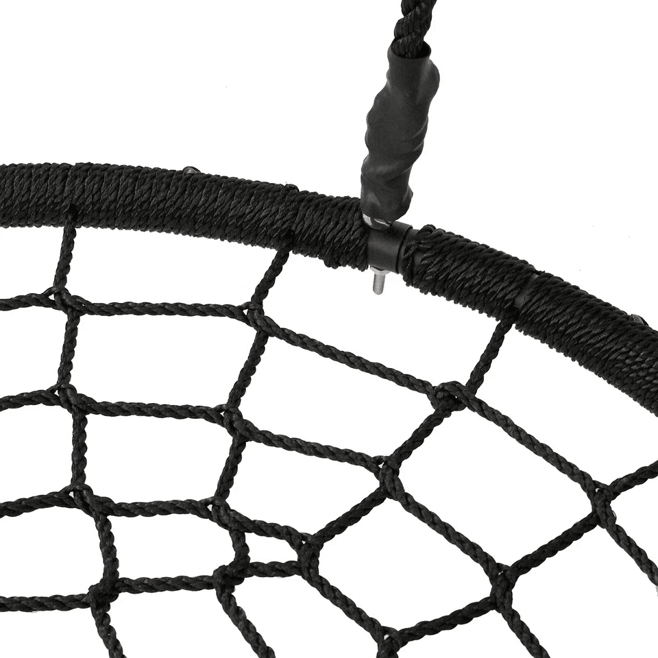Extra Large Spider Web Saucer Swing Tree Swing Set With Adjustable Hanging Rope For Kids Backyard P 5