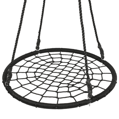 Extra Large Spider Web Saucer Swing Tree Swing Set With Adjustable Hanging Rope For Kids Backyard P 6