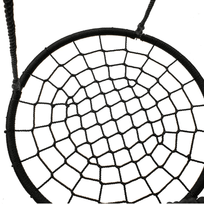 Extra Large Spider Web Saucer Swing Tree Swing Set With Adjustable Hanging Rope For Kids Backyard P 8
