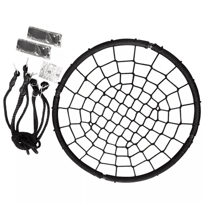 Extra Large Spider Web Saucer Swing Tree Swing Set With Adjustable Hanging Rope For Kids Backyard P 17