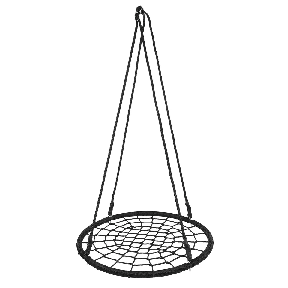 Extra Large Spider Web Saucer Swing Tree Swing Set With Adjustable Hanging Rope For Kids Backyard P 19