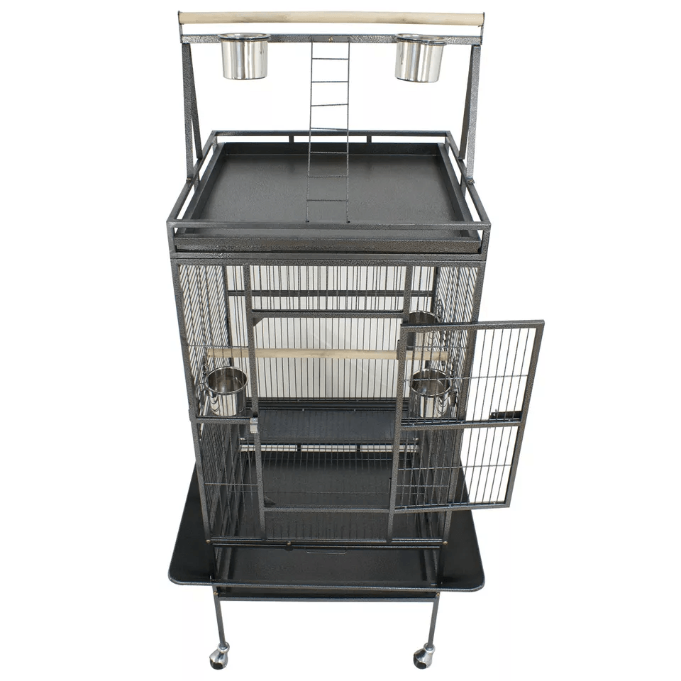 Large Bird Cage With Play Top Ideal For Parrots Finches Macaws And Cockatoos 5