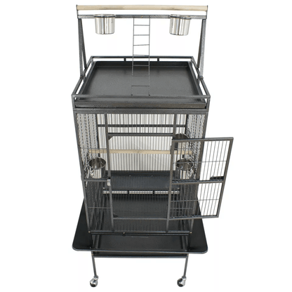 Large Bird Cage With Play Top Ideal For Parrots Finches Macaws And Cockatoos 5