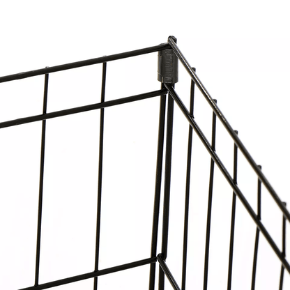 Dog Playpen Panels Foldable Exercise Pen Indoor Outdoor Pet Playpen Fence For Puppies Rabbits Ducks 9