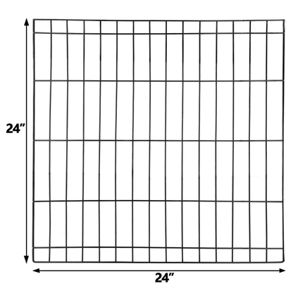 Dog Playpen Panels Foldable Exercise Pen Indoor Outdoor Pet Playpen Fence For Puppies Rabbits Ducks 16