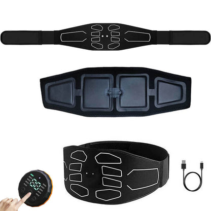 Muscle Toner Abdominal Waist Belt Fitness Massager for Core Training  Fat Burn