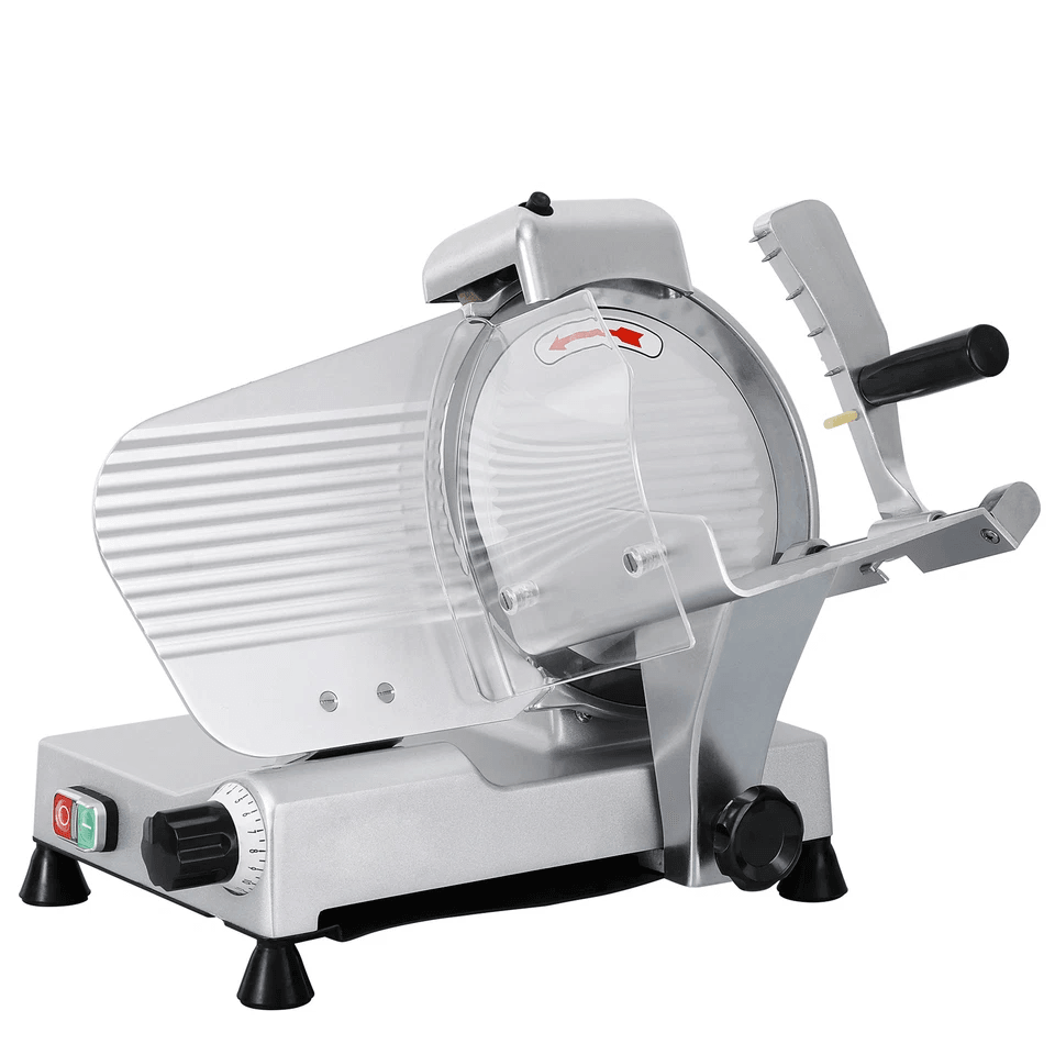 Professional Electric Meat Slicer Stainless Steel Blade Deli Food Slicer For Home Kitchen Adjustabl 12