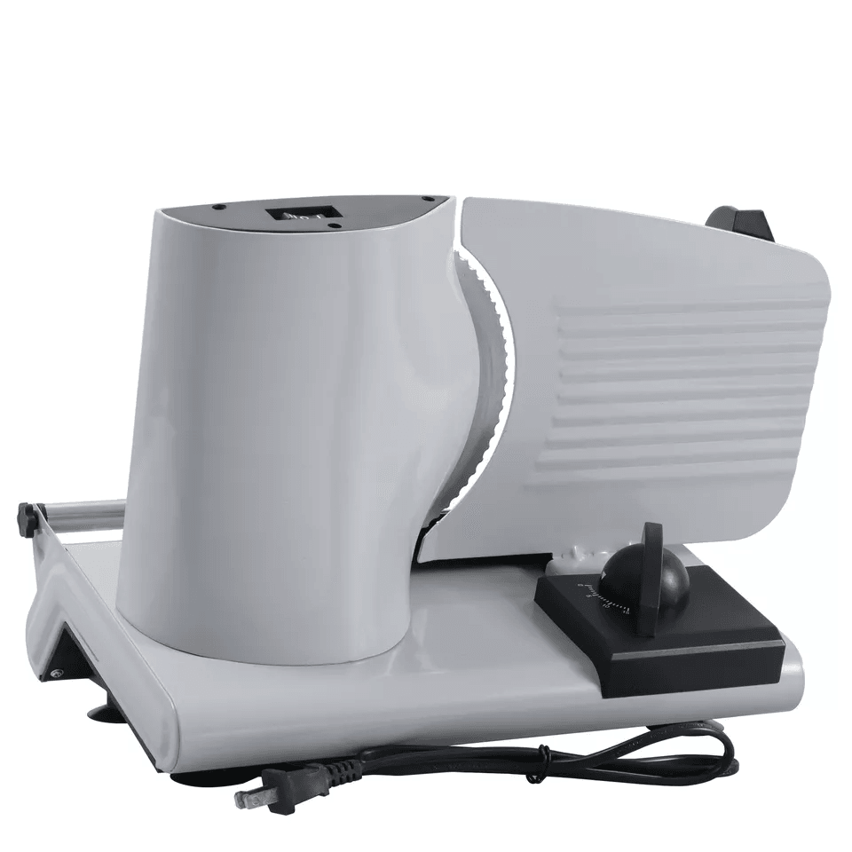 Professional Electric Meat Slicer Stainless Steel Blade Deli Food Slicer For Home Kitchen Adjustabl 14