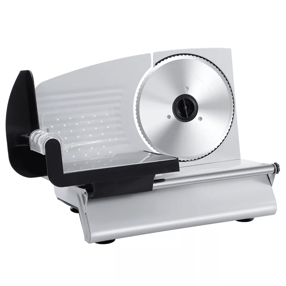 Professional Electric Meat Slicer Stainless Steel Blade Deli Food Slicer For Home Kitchen Adjustabl 6