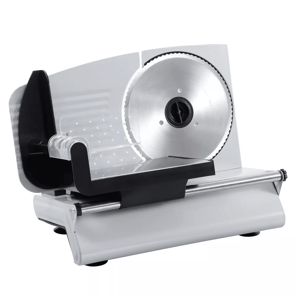 Professional Electric Meat Slicer Stainless Steel Blade Deli Food Slicer For Home Kitchen Adjustabl 9
