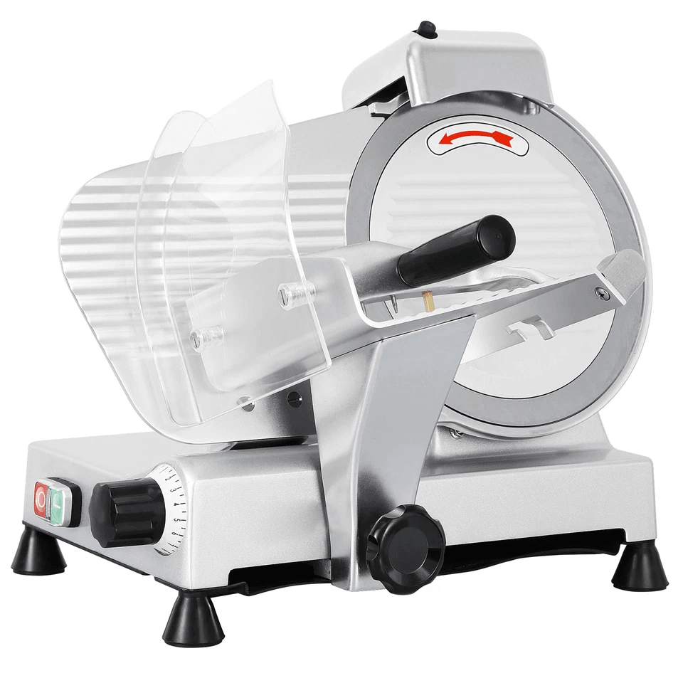 Professional Electric Meat Slicer Stainless Steel Blade Deli Food Slicer For Home Kitchen Adjustabl 7