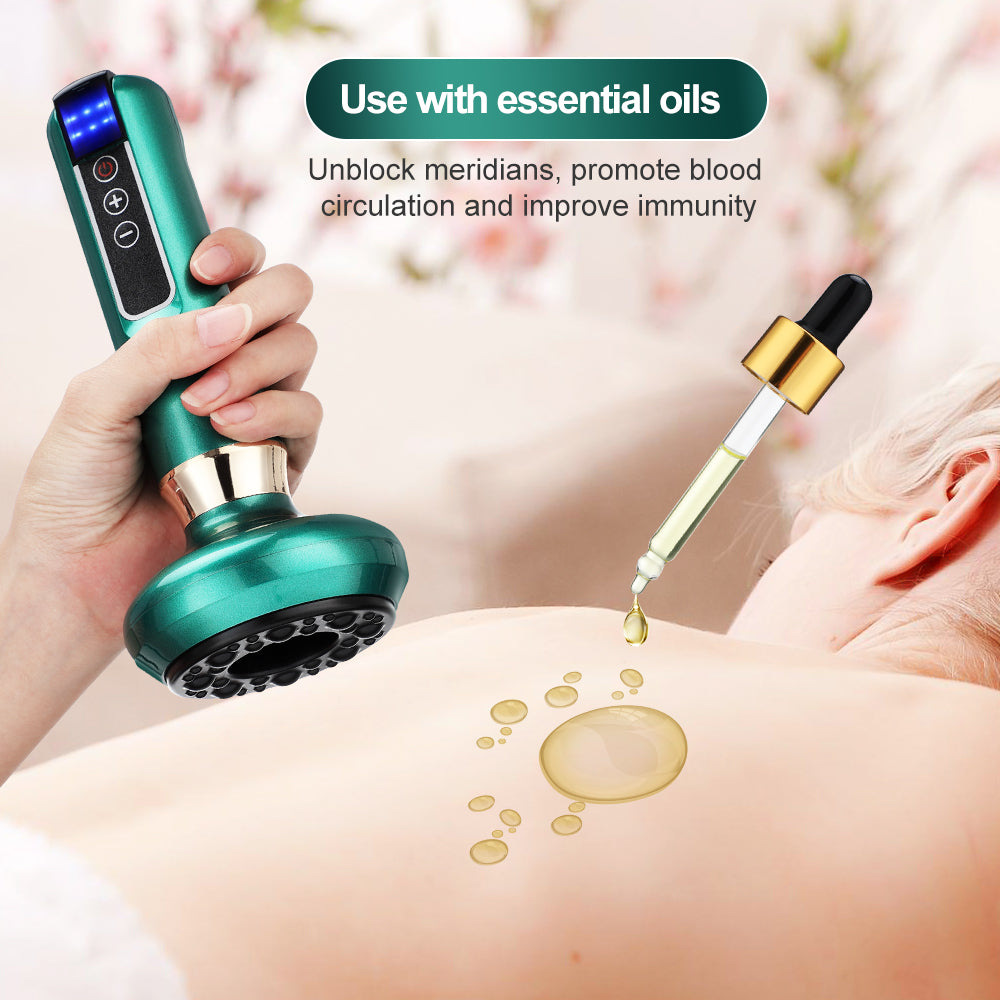 Infrared Electric Cupping Massager Vacuum Suction GuaSha for Cellulite Reduction  Body Sculpting