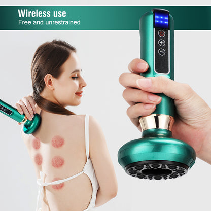 Infrared Electric Cupping Massager Vacuum Suction GuaSha for Cellulite Reduction  Body Sculpting