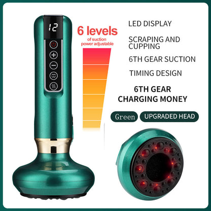 Infrared Electric Cupping Massager Vacuum Suction GuaSha for Cellulite Reduction  Body Sculpting