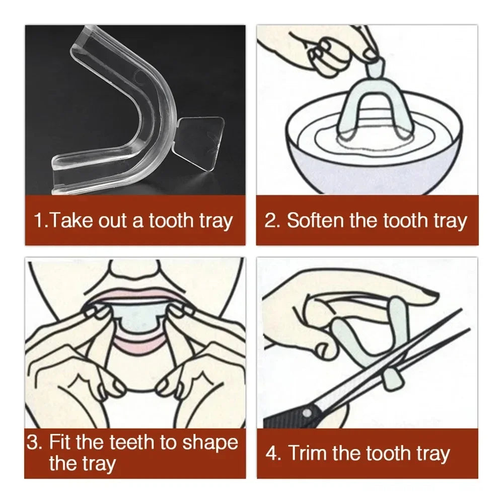 Durable EVA Mouthguard  Teeth Protector For Grinding AntiSnoring Whitening  Sports Protection 4