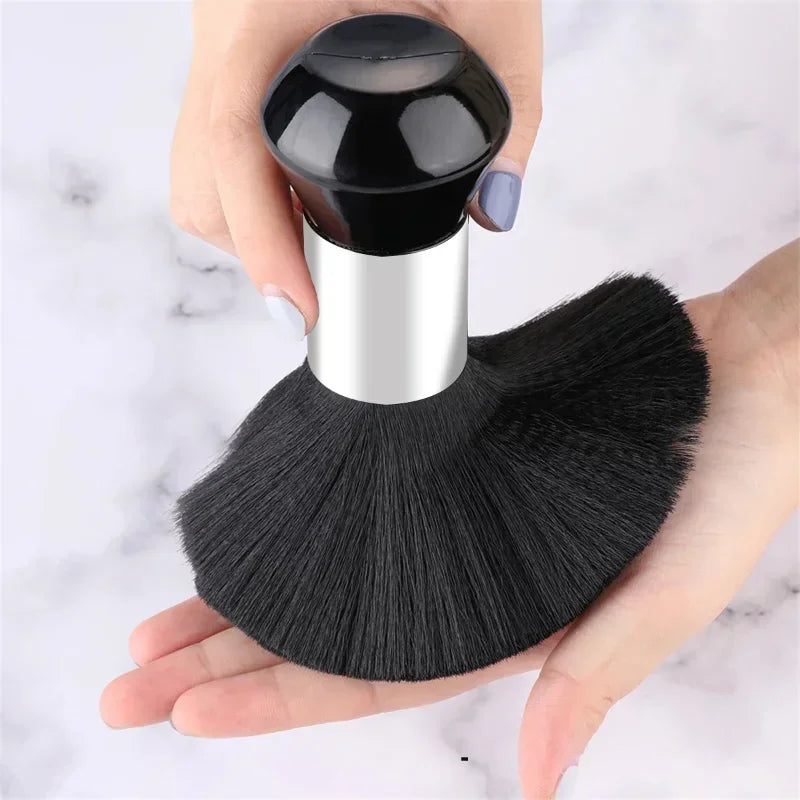 Hairdressing Sweeping Brush – Neck Hair Cleaning Duster for Barbershop & Salon Haircut Tools