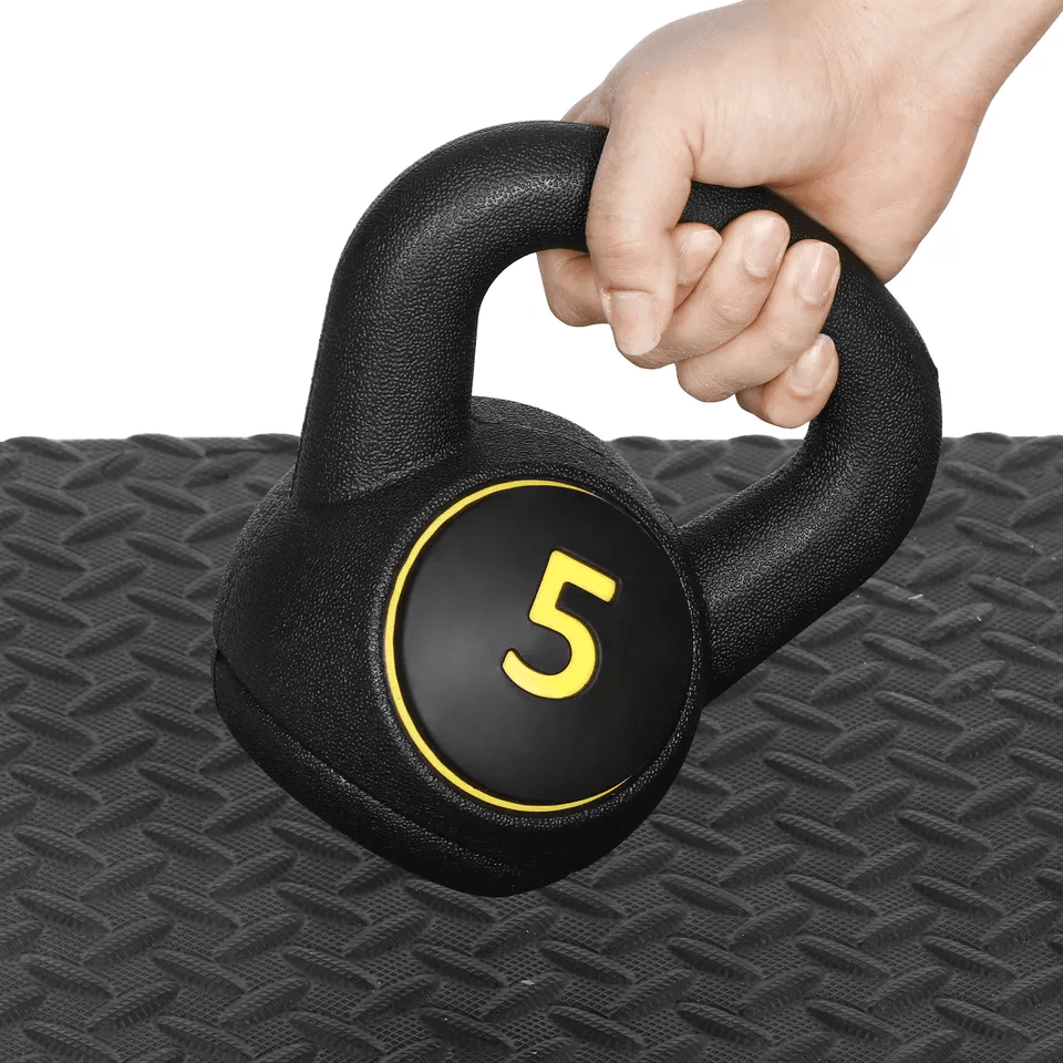 Kettlebell Set With Storage Rack Weights For Home Gym Strength Training  FullBody Workouts 3