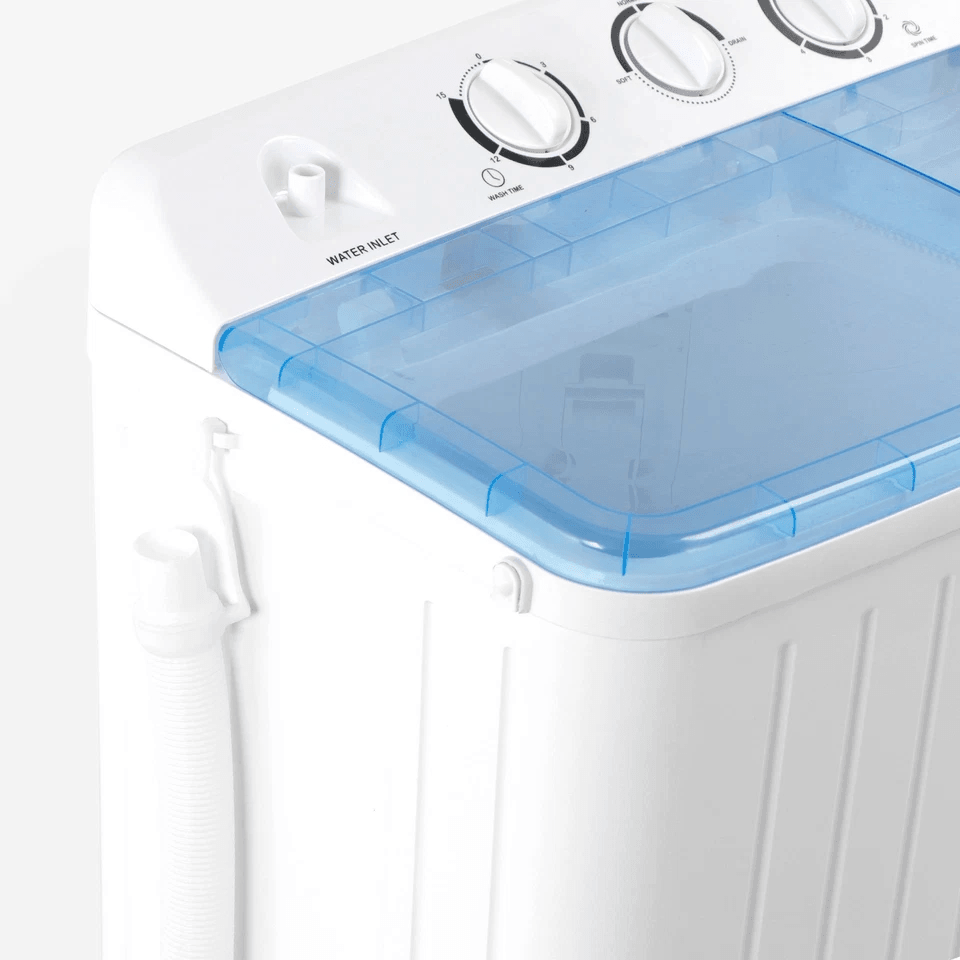 Portable Washing Machine Twin Tub Compact Washer  Spinner Combo Ideal For Apartments Dorms RVs 3