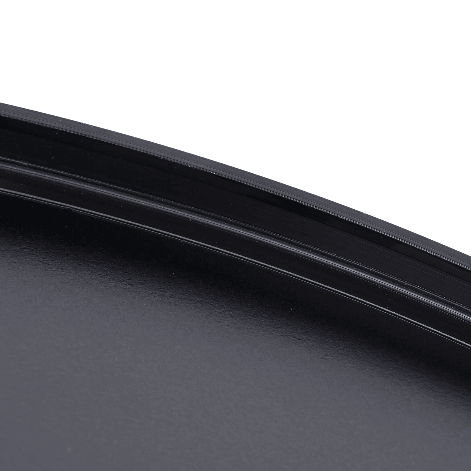 Wall Mounted Round Mirror Black Frame Stylish Bathroom Mirror With Durable Metal Frame For Home Dec