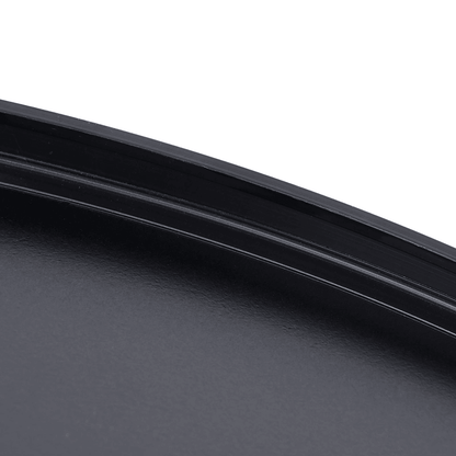 Wall Mounted Round Mirror Black Frame Stylish Bathroom Mirror With Durable Metal Frame For Home Dec