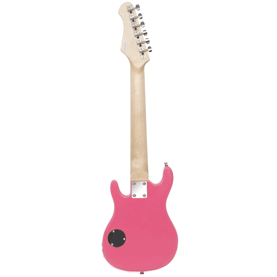 Pink Kids Electric Guitar Set With Amp Gig Bag Strap  Picks Beginners Starter Kit For Young Musicia 4