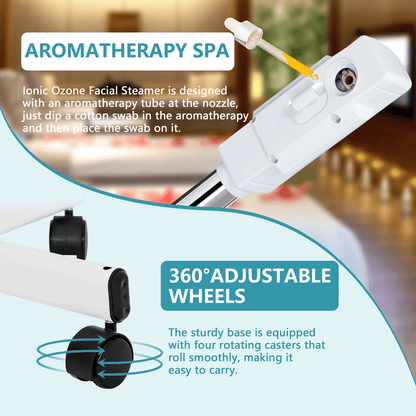 Professional Ionic Ozone Facial Steamer  Magnifier SpaGrade Hot Mist Machine For Estheticians  Home 3
