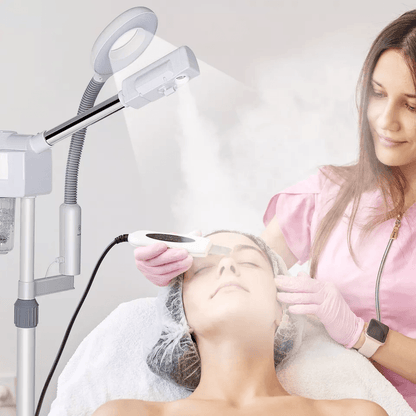 Professional Ionic Ozone Facial Steamer  Magnifier SpaGrade Hot Mist Machine For Estheticians  Home 2