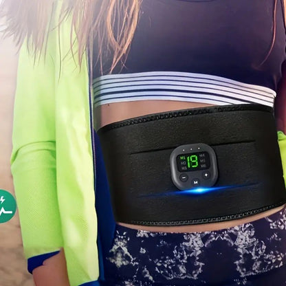 Portable Waist Massager Belt USB Charging Electric Shaper for Arm Hip  Leg  Weight Loss Trainer