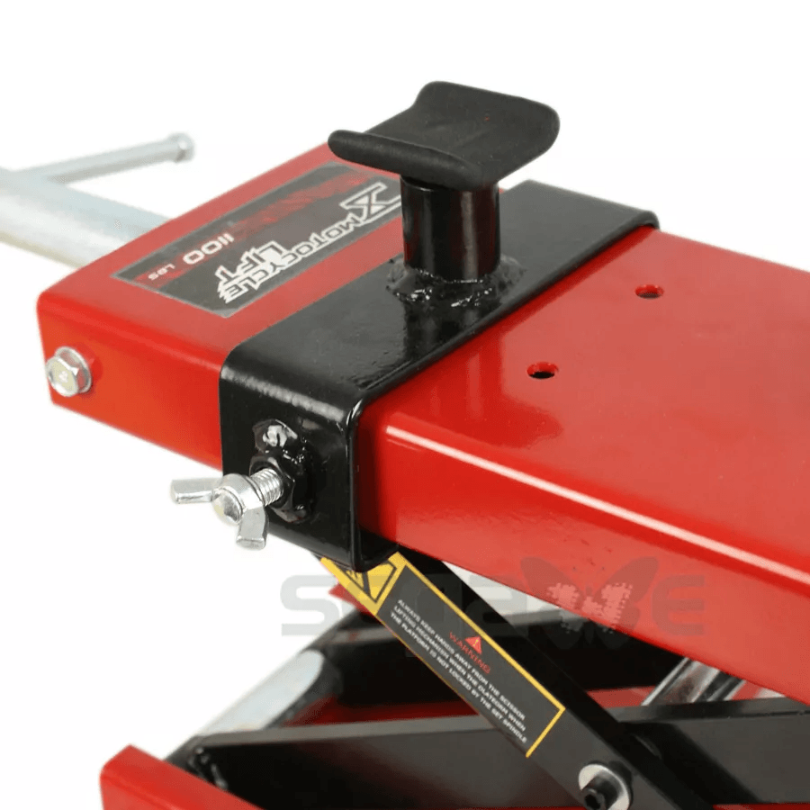 Heavy Duty Motorcycle Scissor Jack Lift Stand ATV Dirt Bike Crank Hoist Tool For Maintenance  Repai 2