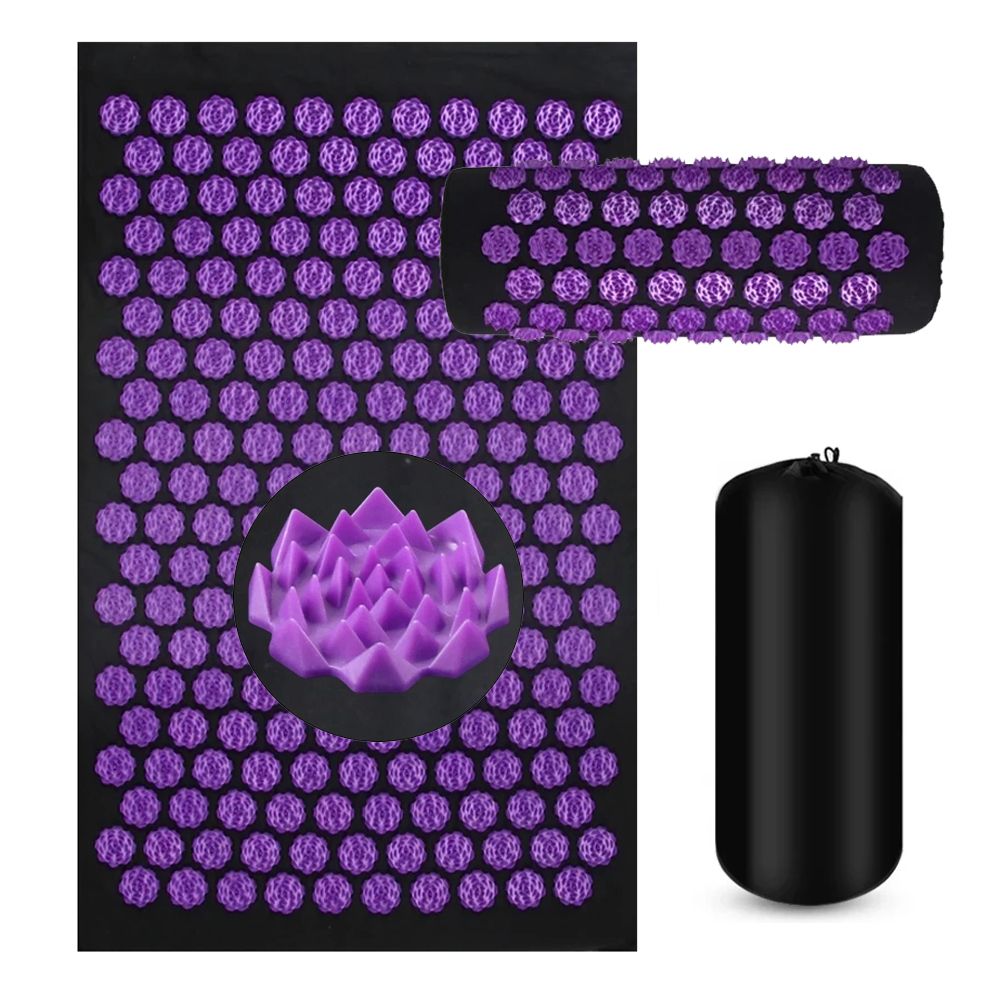 Acupressure Yoga Mat Kuznetsovs Applicator Cushion Sensi Massage Body Needles With Spikes Pillow Fo