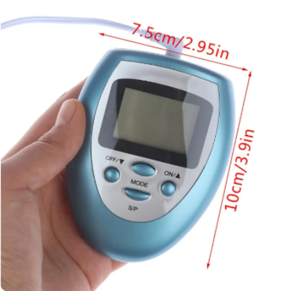 Micro Current Full Body Electric Massager 8 Modes with LED Display for Pain Relief  Muscle Relaxat