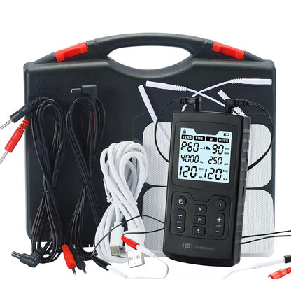 4in1 Electric Muscle Stimulator EMS IFT RUSS  TENS HighFrequency Physiotherapy Device