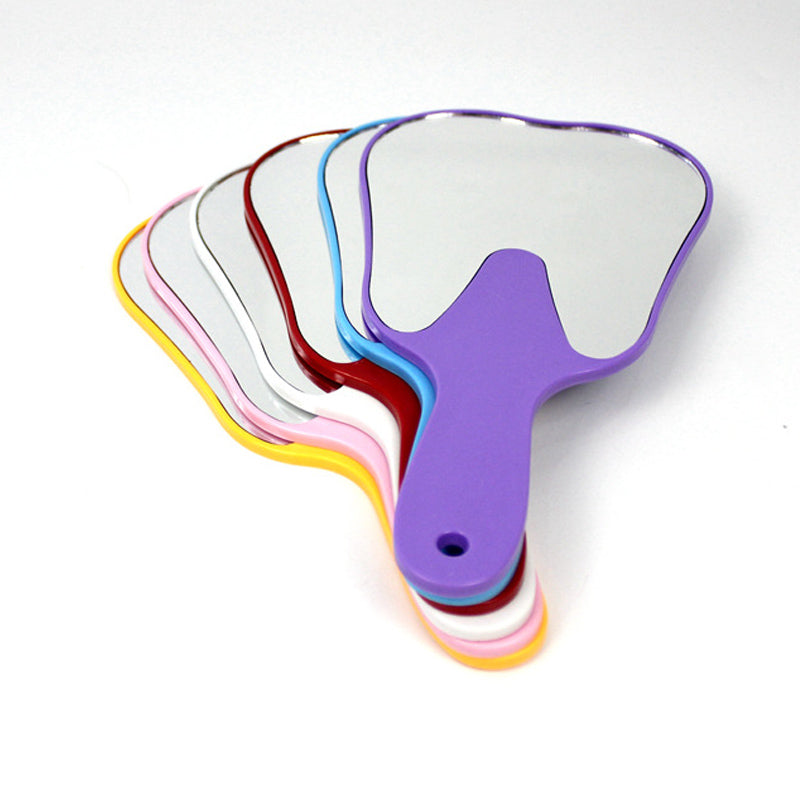 Unbreakable ToothShaped Dental Mouth Examination Mirror Handheld Oral  Makeup Accessory