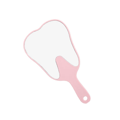 Unbreakable ToothShaped Dental Mouth Examination Mirror Handheld Oral  Makeup Accessory