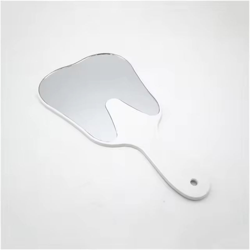 Unbreakable ToothShaped Dental Mouth Examination Mirror Handheld Oral  Makeup Accessory
