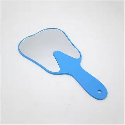 Unbreakable ToothShaped Dental Mouth Examination Mirror Handheld Oral  Makeup Accessory