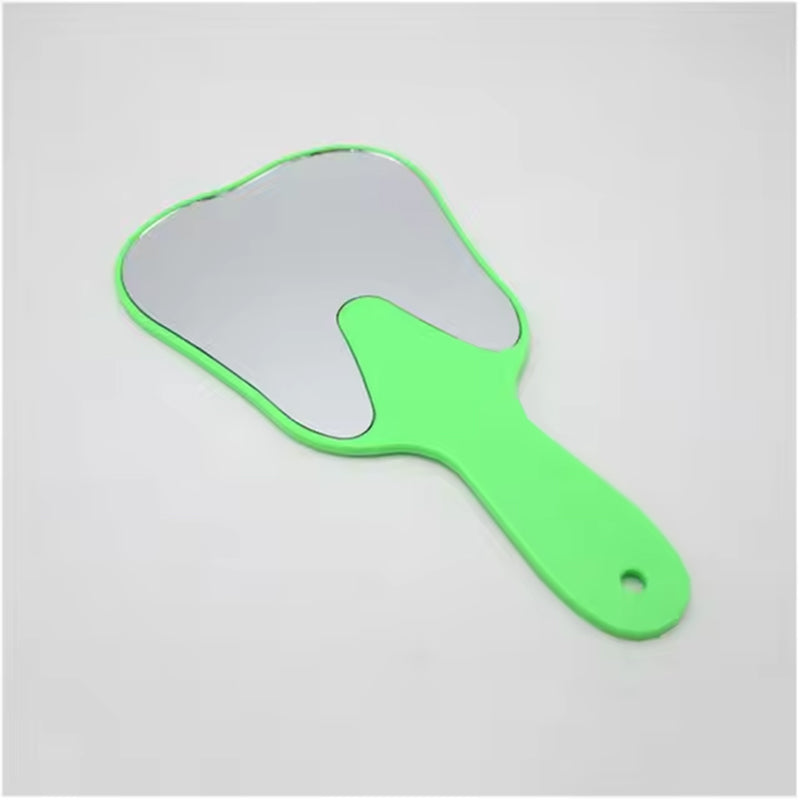 Unbreakable ToothShaped Dental Mouth Examination Mirror Handheld Oral  Makeup Accessory